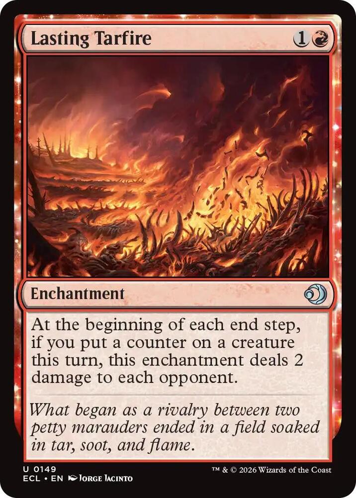 Lasting Tarfire 149 card from Lorwyn Eclipsed