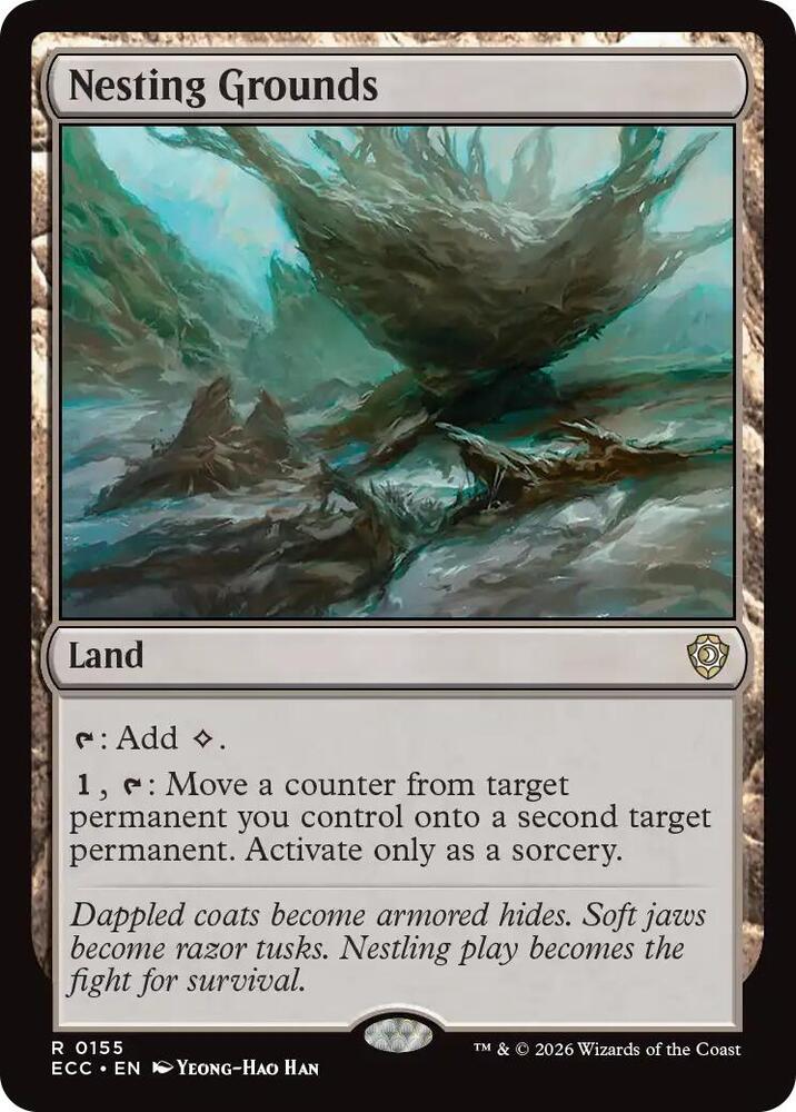 Nesting Grounds 155 card from Commander: Lorwyn Eclipsed