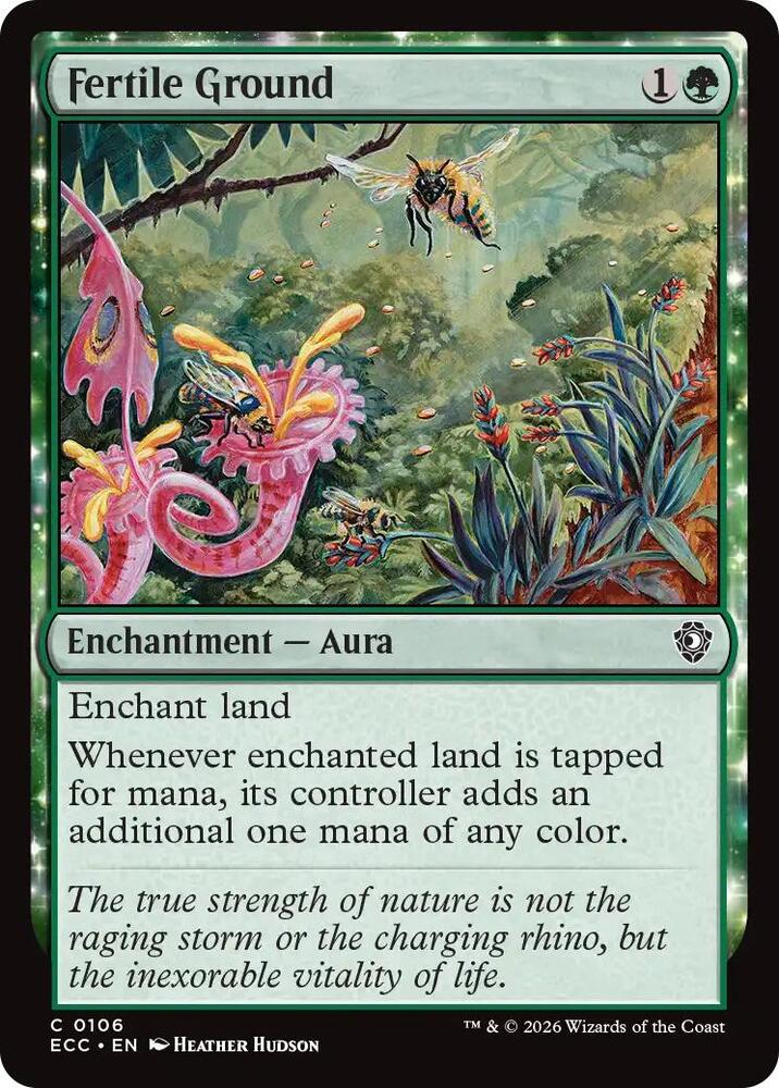 Fertile Ground 106 card from Commander: Lorwyn Eclipsed
