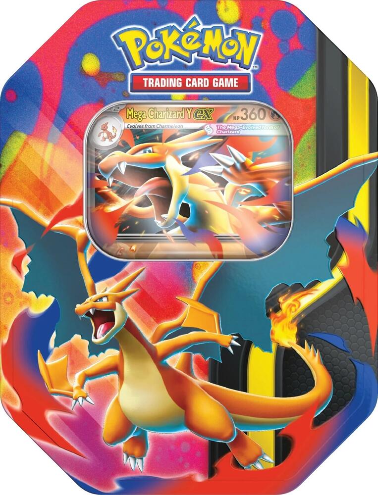 Mega Charizard Tin (Mega Charizard Y) card from Miscellaneous Cards & Products