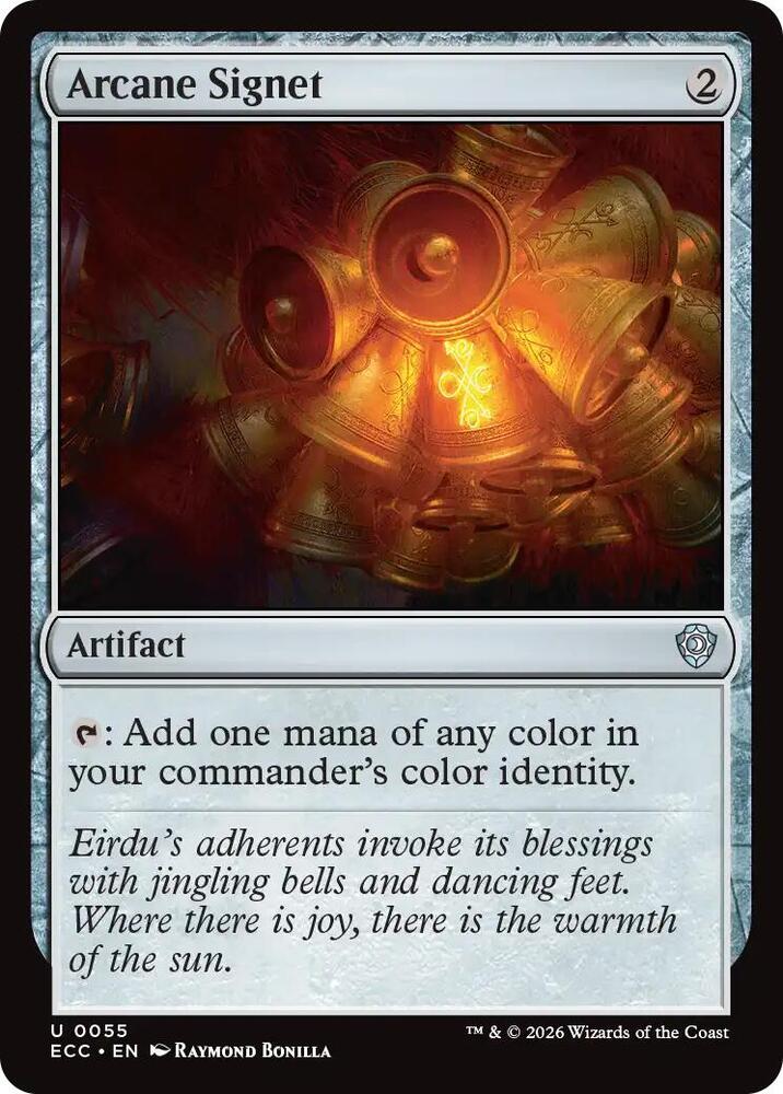 Arcane Signet 55 card from Commander: Lorwyn Eclipsed