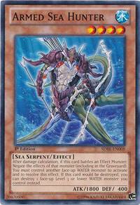 Armed Sea Hunter SDRE-EN008 card from Structure Deck: Realm of the Sea Emperor