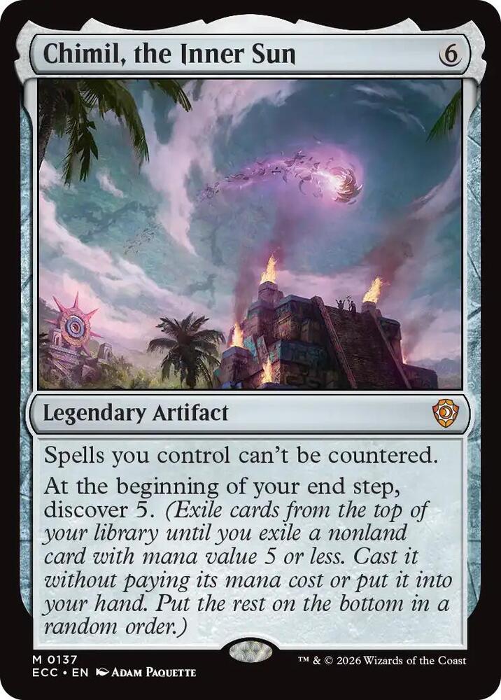 Chimil, the Inner Sun 137 card from Commander: Lorwyn Eclipsed