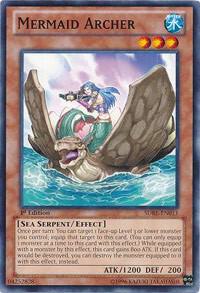 Mermaid Archer SDRE-EN011 card from Structure Deck: Realm of the Sea Emperor