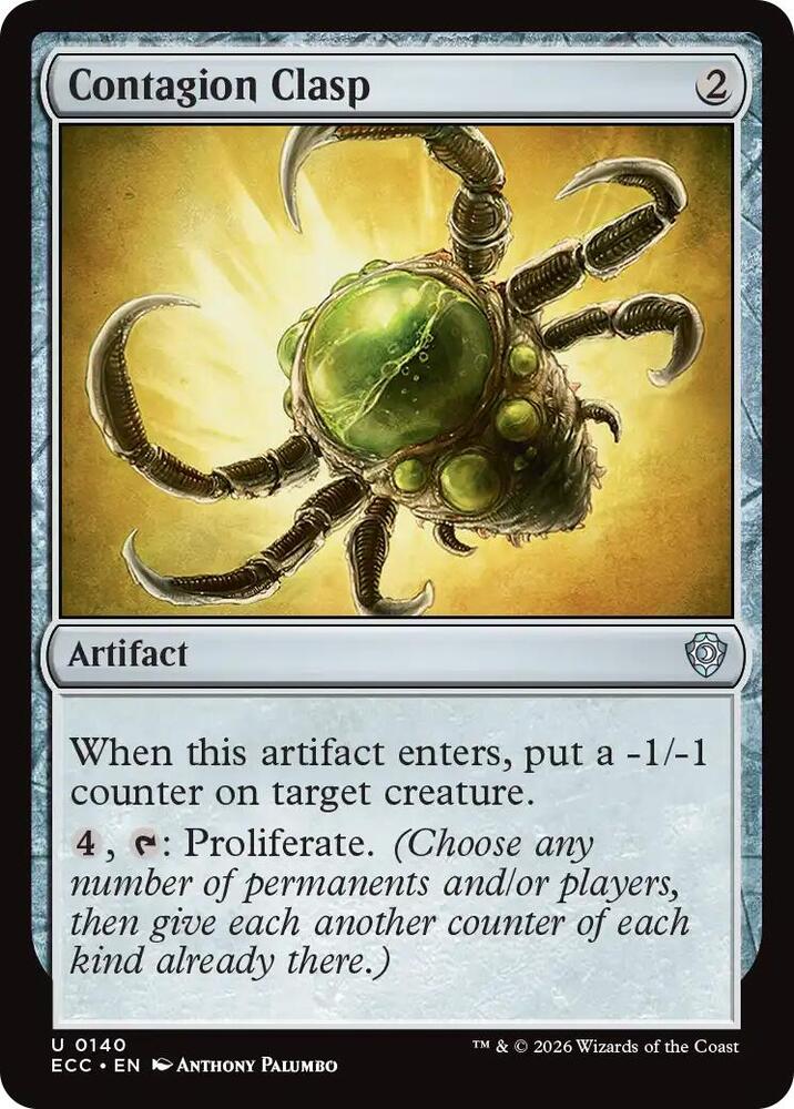 Contagion Clasp 140 card from Commander: Lorwyn Eclipsed