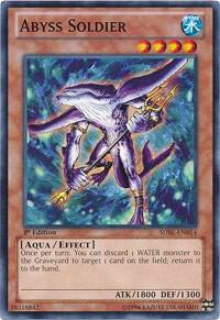 Abyss Soldier SDRE-EN014 card from Structure Deck: Realm of the Sea Emperor
