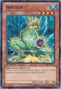 Skreech SDRE-EN015 card from Structure Deck: Realm of the Sea Emperor