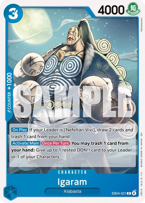 Igaram EB04-021 card from The Azure Sea's Seven
