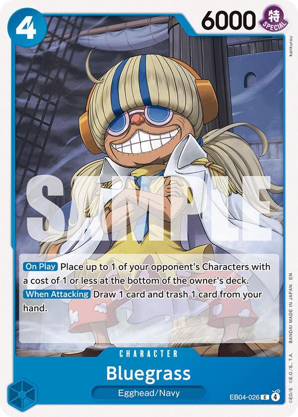 Bluegrass EB04-026 card from The Azure Sea's Seven