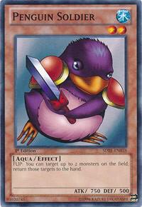 Penguin Soldier SDRE-EN018 card from Structure Deck: Realm of the Sea Emperor
