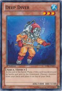 Deep Diver SDRE-EN019 card from Structure Deck: Realm of the Sea Emperor