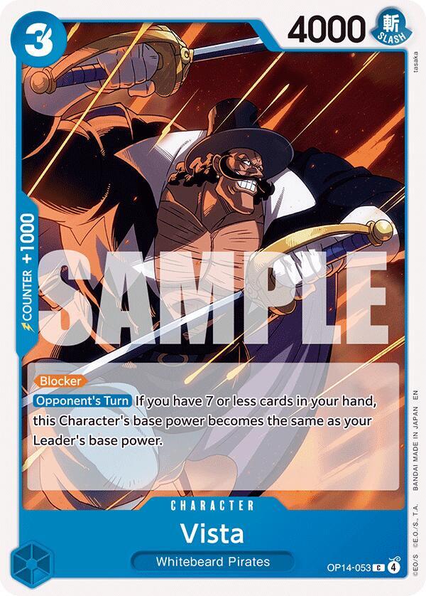 Vista OP14-053 card from The Azure Sea's Seven