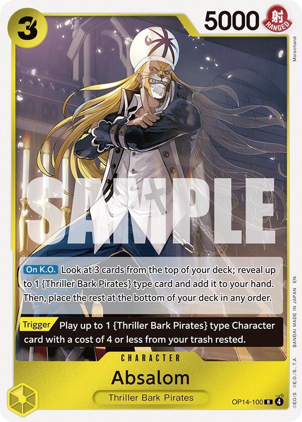 Absalom OP14-100 card from The Azure Sea's Seven