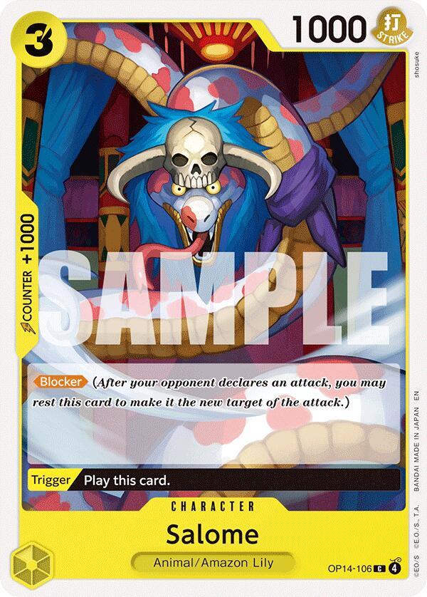 Salome OP14-106 card from The Azure Sea's Seven