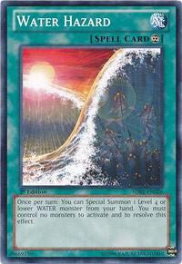 Water Hazard SDRE-EN026 card from Structure Deck: Realm of the Sea Emperor