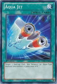 Aqua Jet SDRE-EN027 card from Structure Deck: Realm of the Sea Emperor