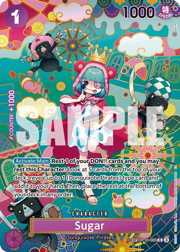 Sugar (SP) OP10-065 card from The Azure Sea's Seven