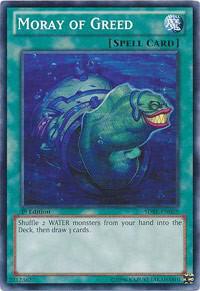 Moray of Greed SDRE-EN029 card from Structure Deck: Realm of the Sea Emperor