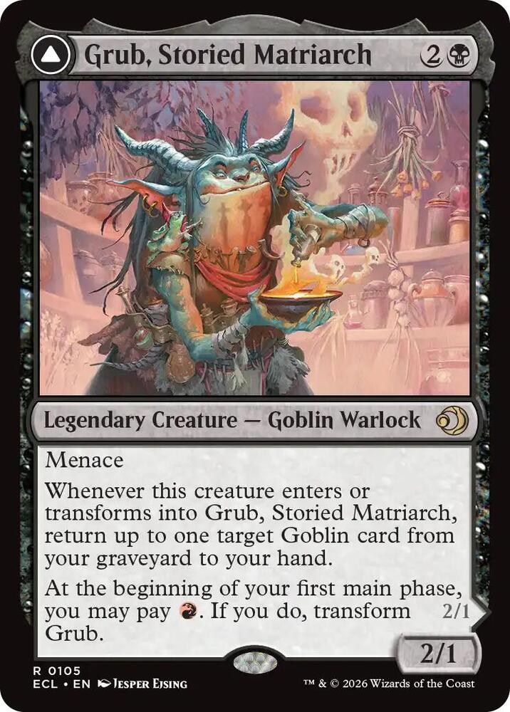 Grub, Storied Matriarch 105 card from Lorwyn Eclipsed