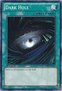 Dark Hole SDRE-EN031 card from Structure Deck: Realm of the Sea Emperor
