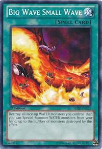 Big Wave Small Wave SDRE-EN032 card from Structure Deck: Realm of the Sea Emperor