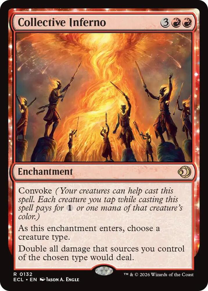 Collective Inferno 132 card from Lorwyn Eclipsed
