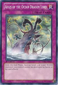Aegis of the Ocean Dragon Lord SDRE-EN033 card from Structure Deck: Realm of the Sea Emperor