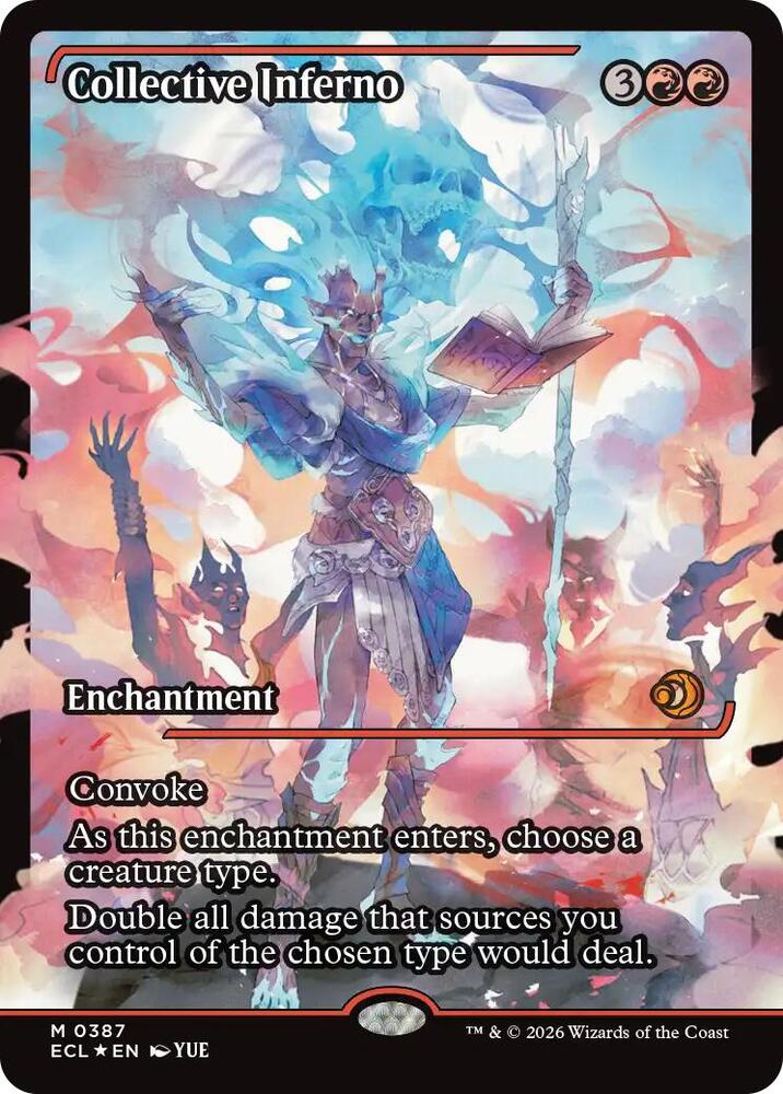 Collective Inferno (Showcase) 387 card from Lorwyn Eclipsed
