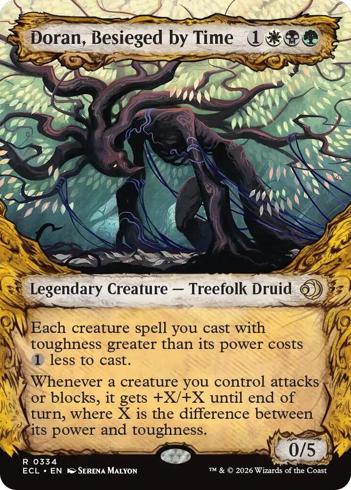 Doran, Besieged by Time (Showcase) 334 card from Lorwyn Eclipsed