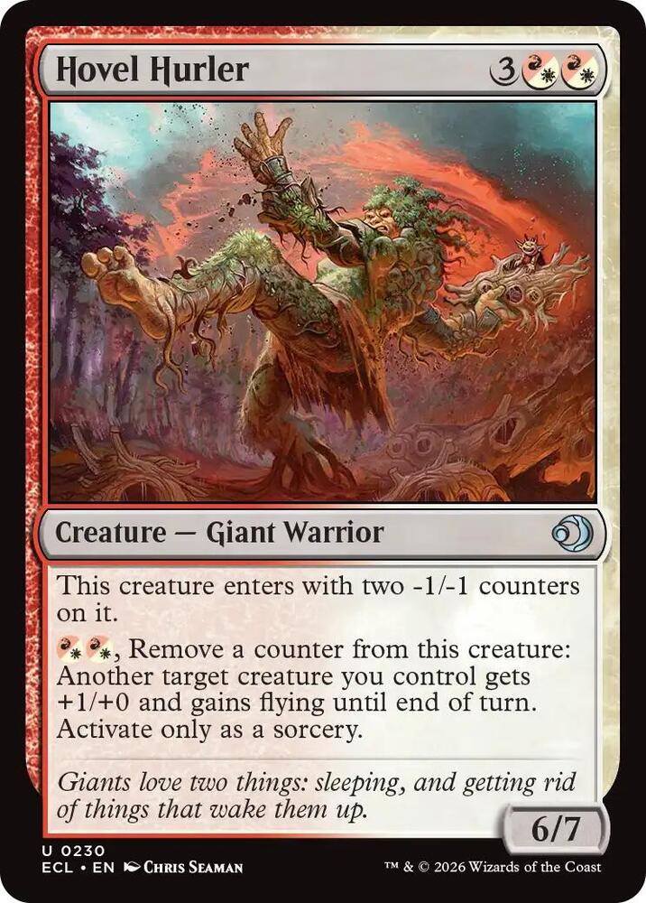 Hovel Hurler 230 card from Lorwyn Eclipsed
