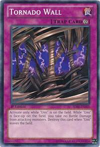 Tornado Wall SDRE-EN035 card from Structure Deck: Realm of the Sea Emperor