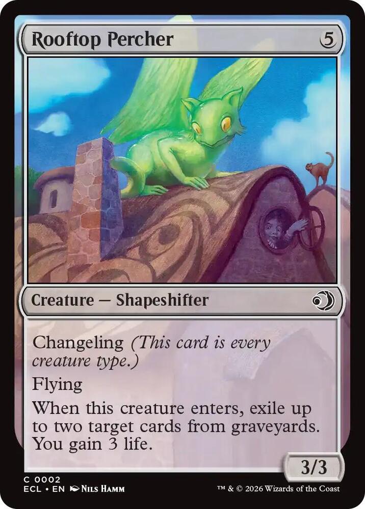 Rooftop Percher 2 card from Lorwyn Eclipsed
