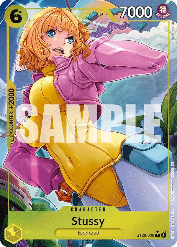 Stussy (Full Art) ST29-006 card from Starter Deck 29: Egghead