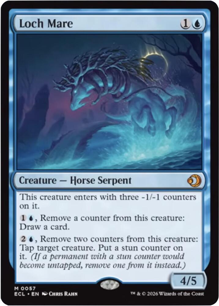 Loch Mare 57 card from Lorwyn Eclipsed