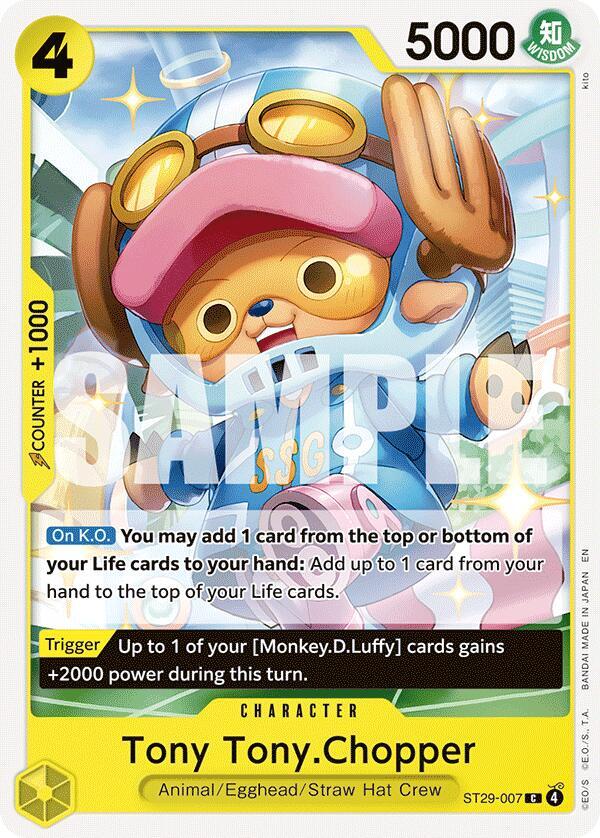 Tony Tony.Chopper ST29-007 card from Starter Deck 29: Egghead