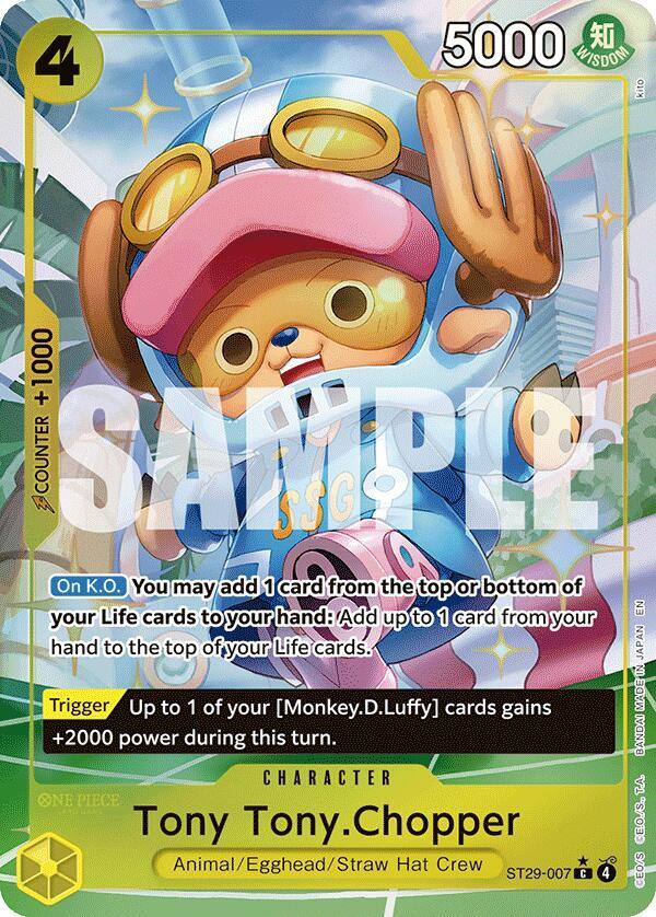 Tony Tony.Chopper (Full Art) ST29-007 card from Starter Deck 29: Egghead