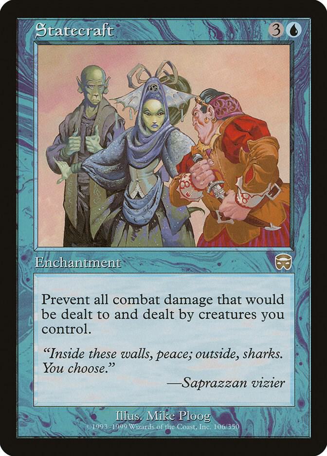 Statecraft 106 card from Mercadian Masques
