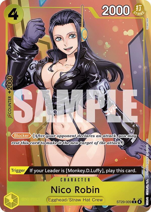 Nico Robin (Full Art) ST29-009 card from Starter Deck 29: Egghead