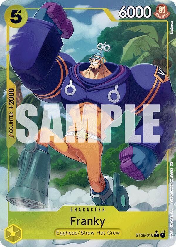 Franky (Full Art) ST29-010 card from Starter Deck 29: Egghead