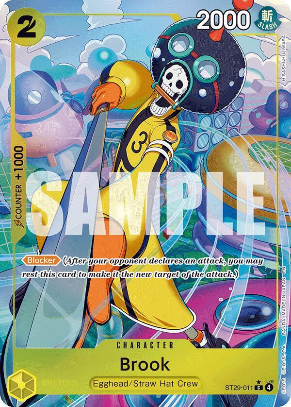 Brook (Full Art) ST29-011 card from Starter Deck 29: Egghead