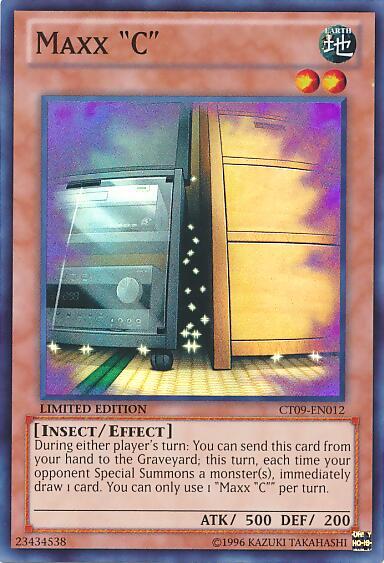 Maxx "C" CT09-EN012 card from 2012 Collectors Tin