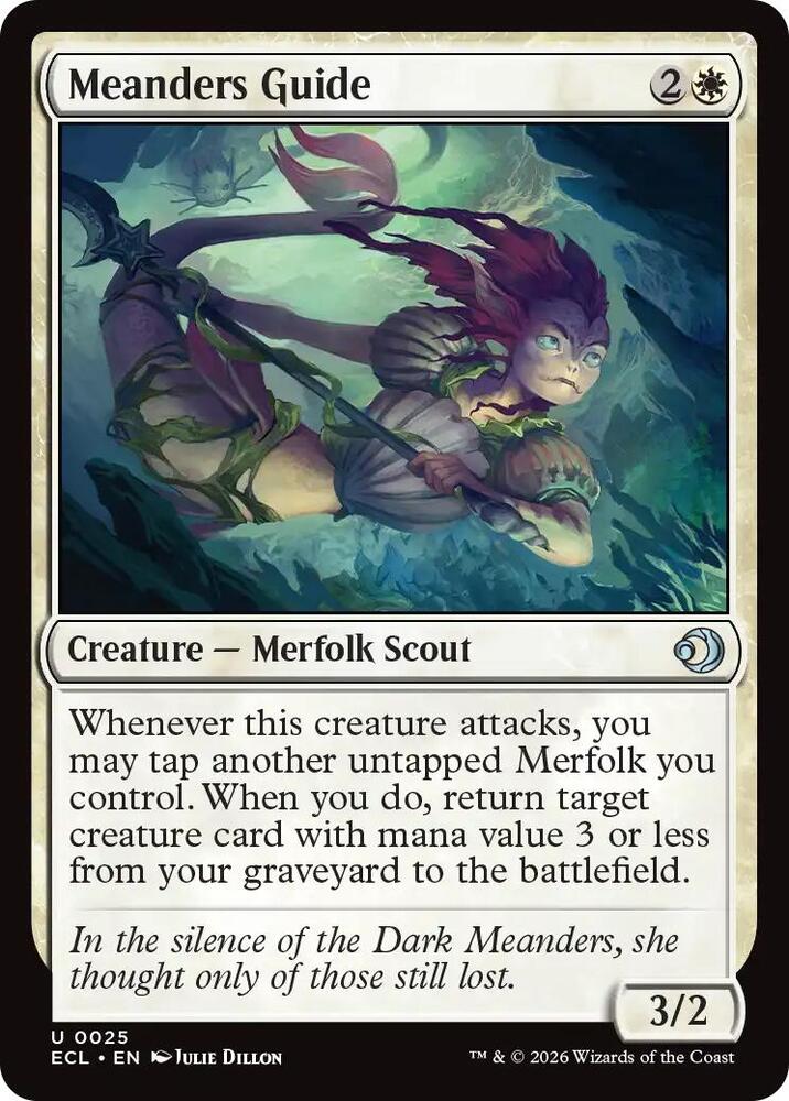 Meanders Guide 25 card from Lorwyn Eclipsed