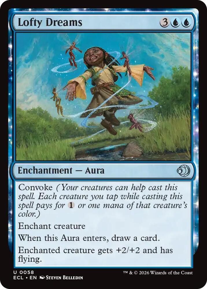 Lofty Dreams 58 card from Lorwyn Eclipsed