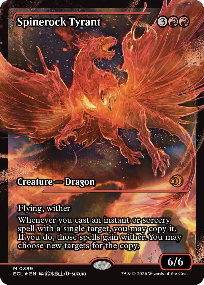 Spinerock Tyrant (Showcase) 389 card from Lorwyn Eclipsed