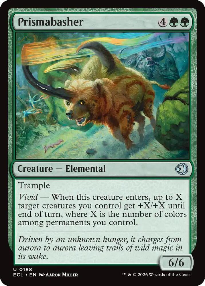 Prismabasher 188 card from Lorwyn Eclipsed