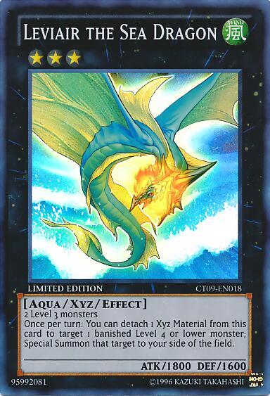 Leviair the Sea Dragon CT09-EN018 card from 2012 Collectors Tin