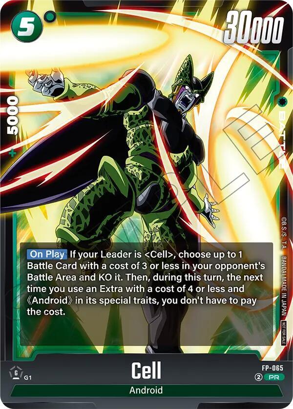 Cell (Tournament Pack 09) FP-065 card from Tournament and Championship Promos