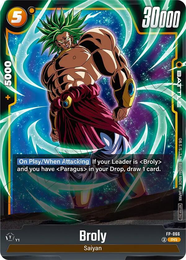 Broly (Tournament Pack 09) FP-066 card from Tournament and Championship Promos