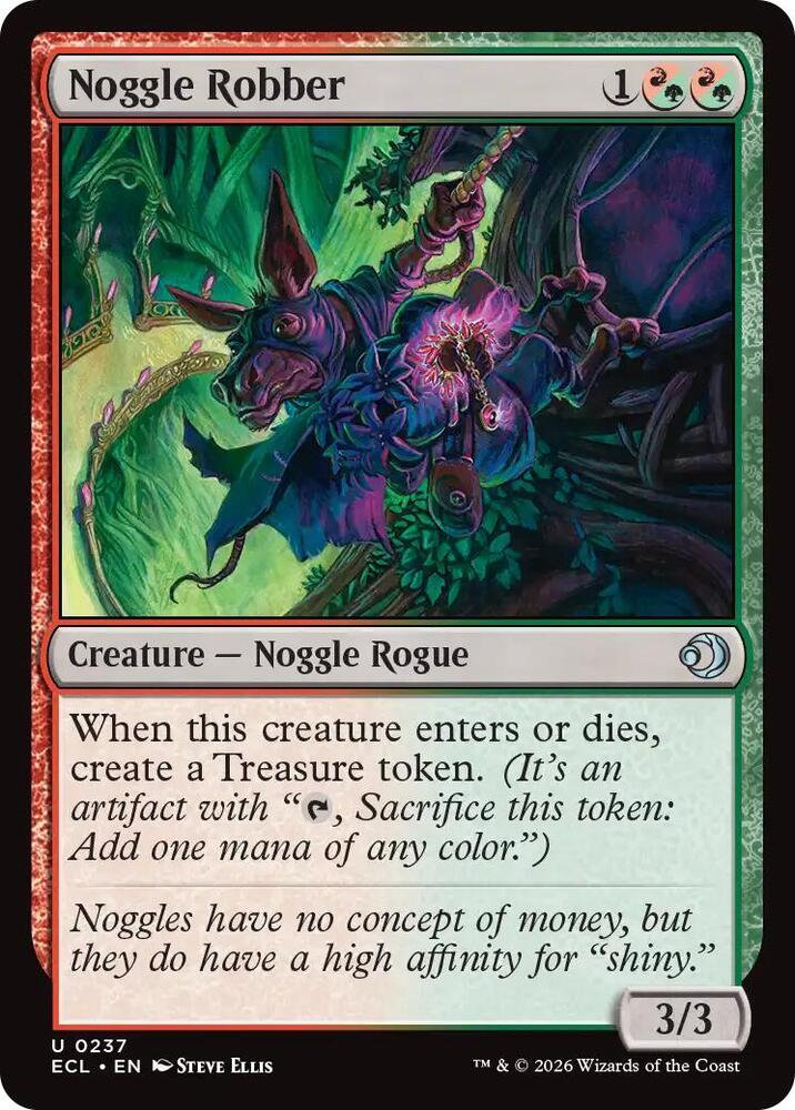 Noggle Robber 237 card from Lorwyn Eclipsed