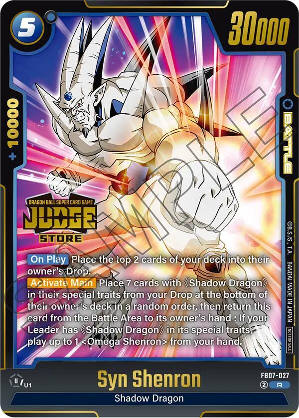 Syn Shenron (Judge Pack (Store Judge) 05) FB07-027 card from Tournament and Championship Promos